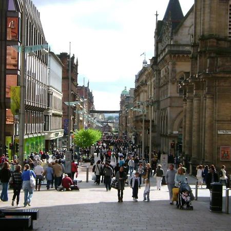 City Centre Apartment W Parking & Hyperoptic Wifi Glasgow Exterior foto