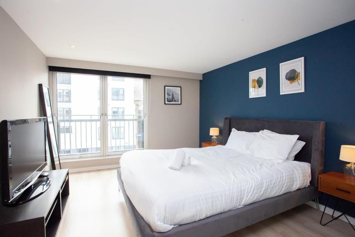 City Centre Apartment W Parking & Hyperoptic Wifi Glasgow Exterior foto