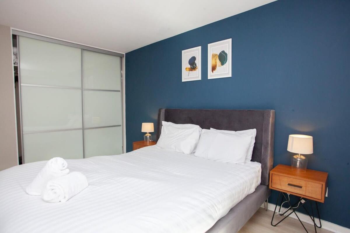 City Centre Apartment W Parking & Hyperoptic Wifi Glasgow Exterior foto