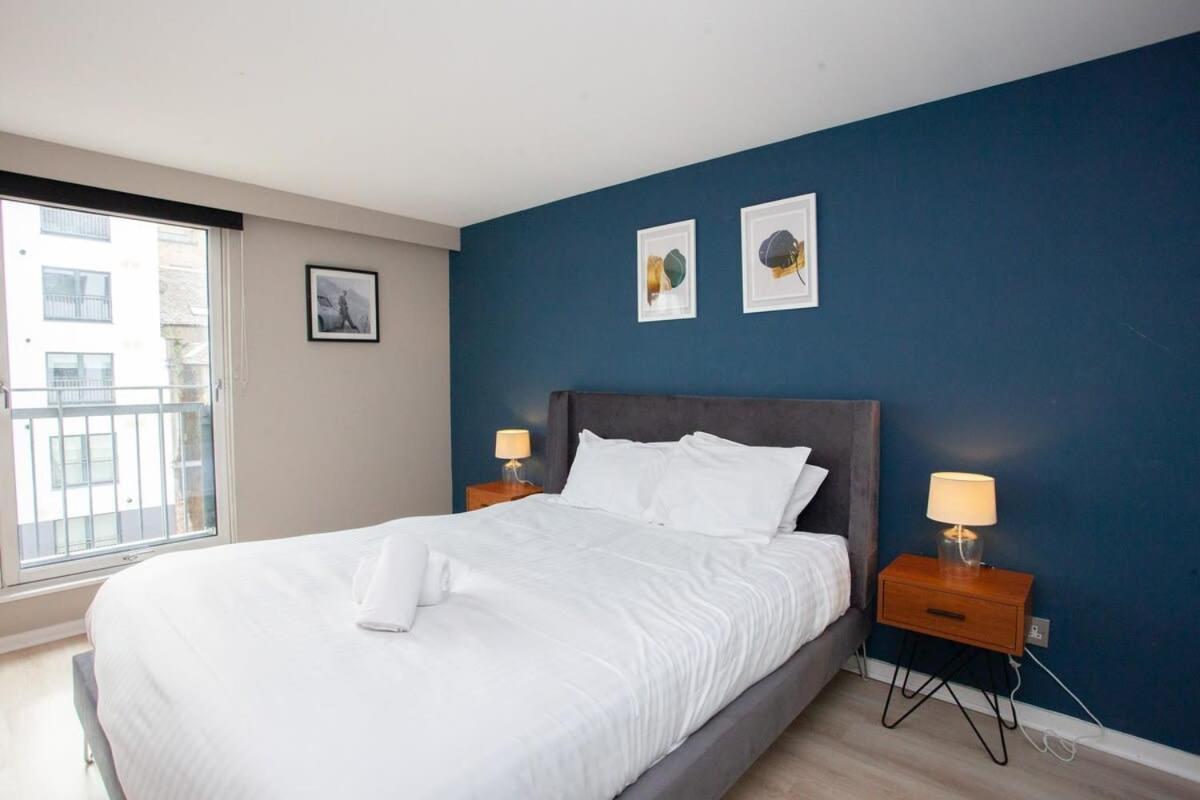 City Centre Apartment W Parking & Hyperoptic Wifi Glasgow Exterior foto