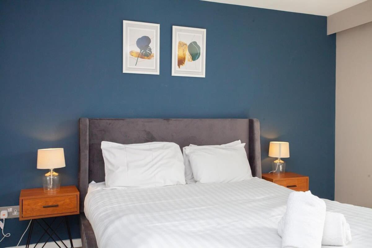 City Centre Apartment W Parking & Hyperoptic Wifi Glasgow Exterior foto