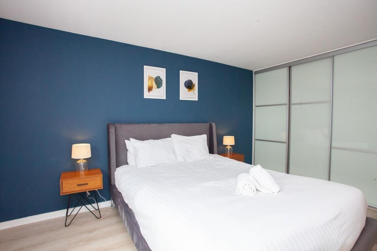 City Centre Apartment W Parking & Hyperoptic Wifi Glasgow Exterior foto
